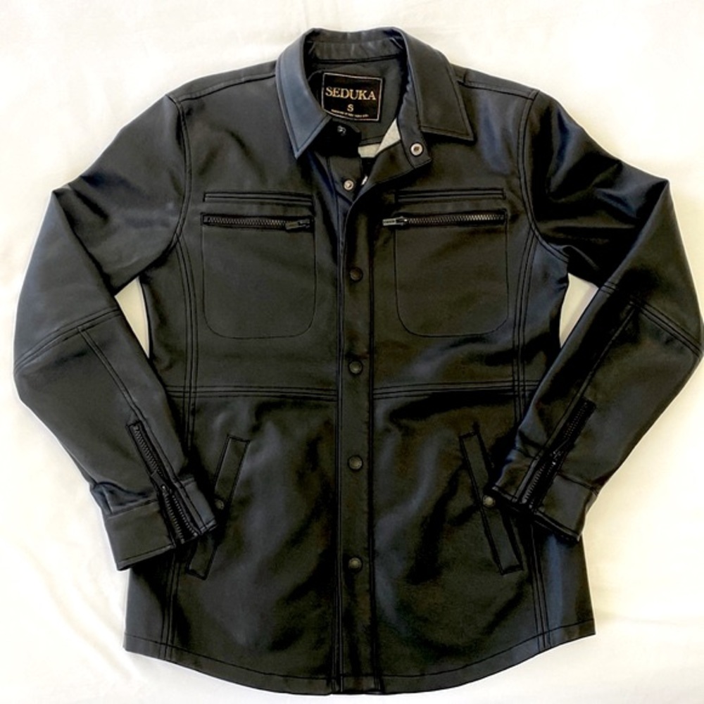 SEDUKA FAUX LEATHER SHAKET SIZE:S